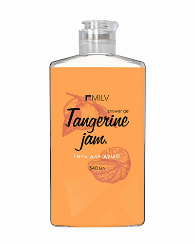 Гель для душа «MANDARIN JAM» 340 мл MILV 18437