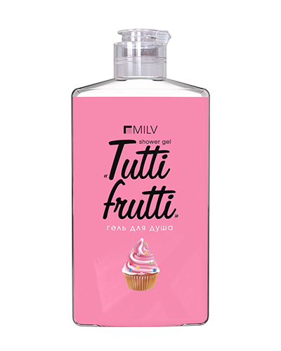 Гель для душа «TUTTI FRUTTI» 340 мл MILV 18439