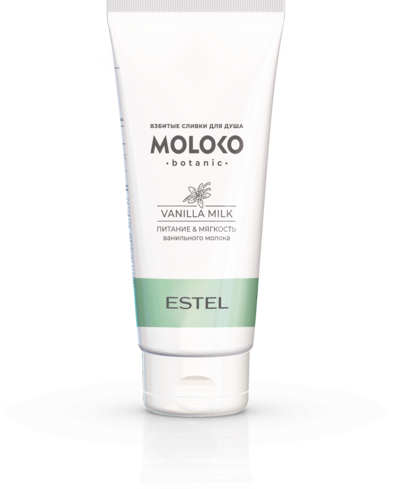 Гель для душа «Взбитые сливки» ESTEL Moloko botanic