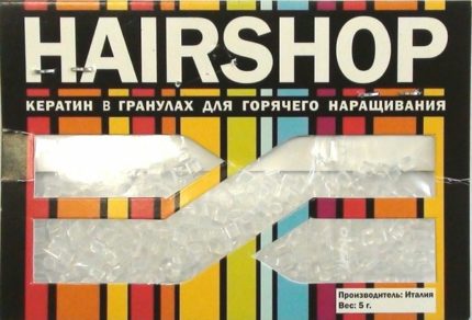 Кератиновые капсулы "HAIRSHOP" 100 шт