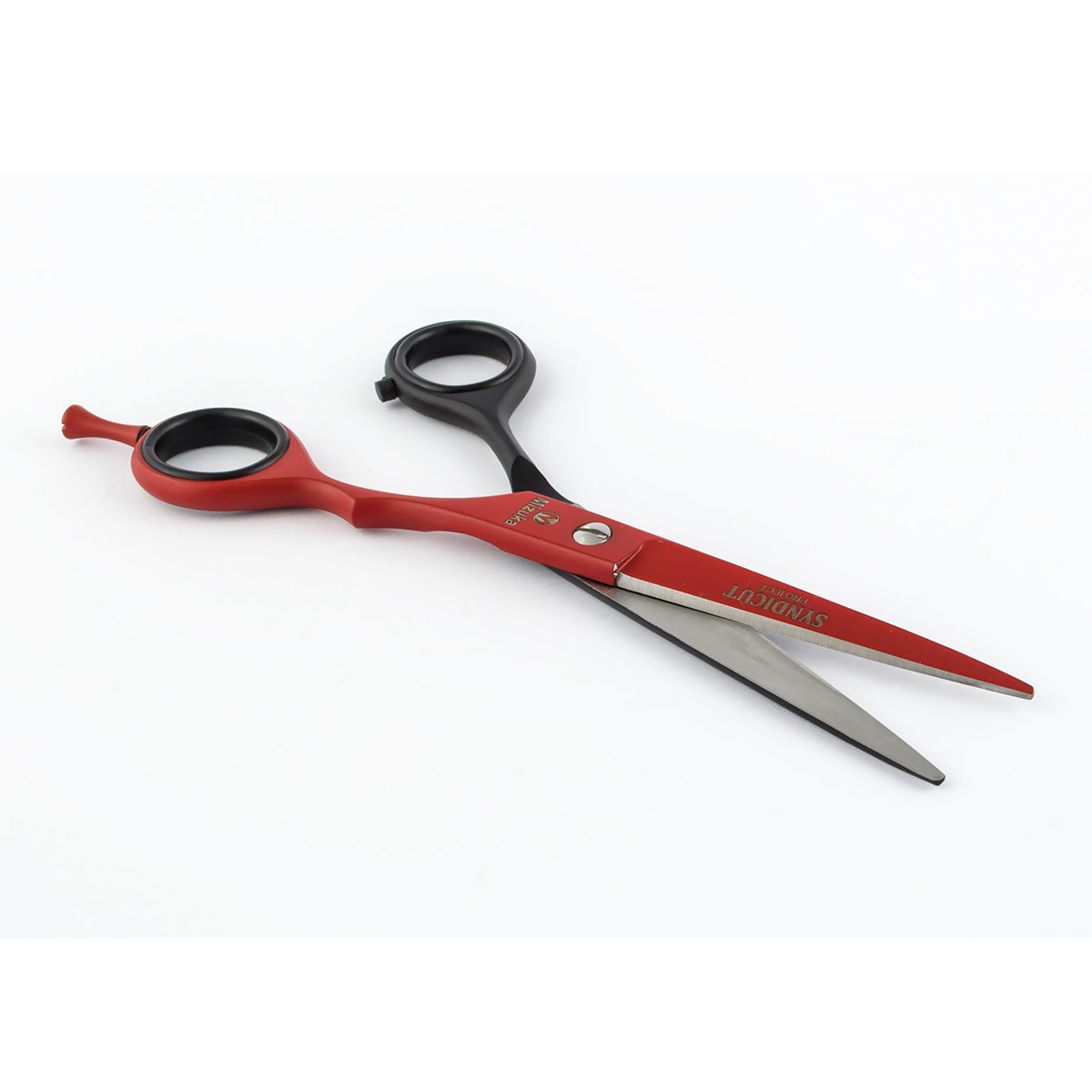 Ножницы парикмахерские Mizuka PBS-EP-32160 Red/Black (6.0") с микронасечкой Ножницы парикмахерские Mizuka PBS-EP-32160 Red/Black (6.0") с микронасечкой
