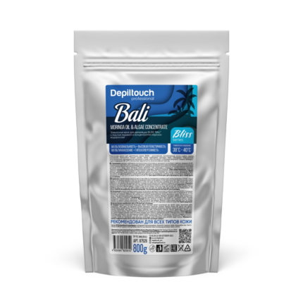 Пленочный воск BLISS "BALI" с маслом моринги и концентратом морских водорослей Depiltouch
