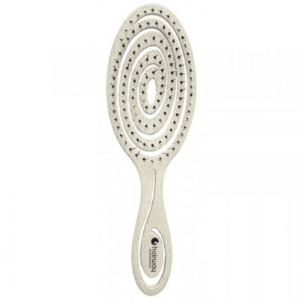 Щетка Hairway ECO Wheat массажная 8 рядов 20 см овальная бежевая