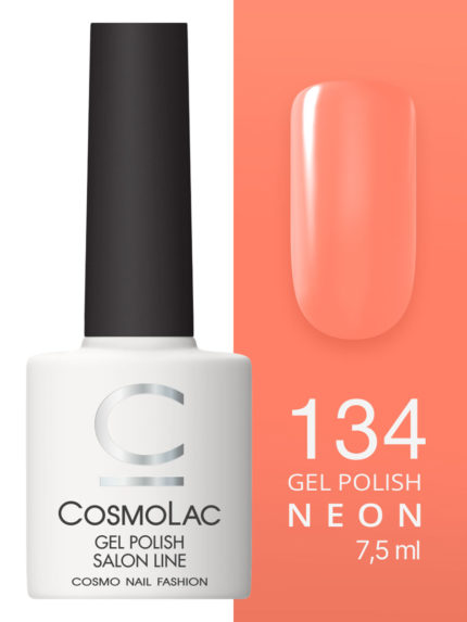 134 Cosmolac Гель-лак/Gel polish Коралловый риф 7