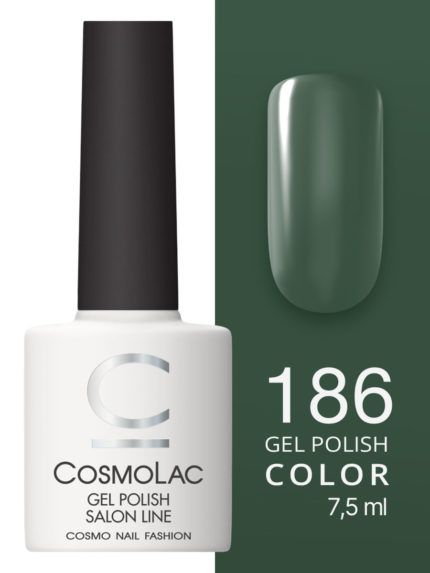 186 Cosmolac Гель-лак/Gel polish Лесное озеро 7