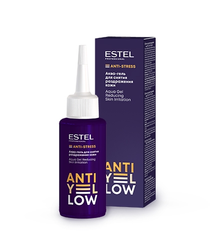 Аква-гель для снятия раздражения кожи ESTEL ANTI-YELLOW  80 мл