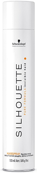 Лак для волос мягкой фиксации Schwarzkopf Silhouette Pure Hairspray Flexible Hold
