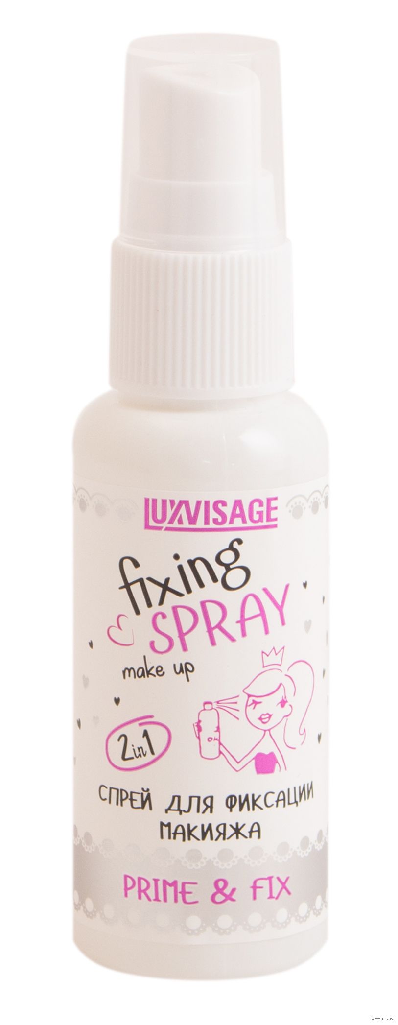Lux Visage Средство для фиксации макияжа "Prime and Fix" 50 мл Lux Visage Средство для фиксации макияжа "Prime and Fix" 50 мл
