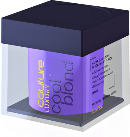 Маска для волос холодных оттенков LUXURY COOL BLOND ESTEL HC 200 мл NEW