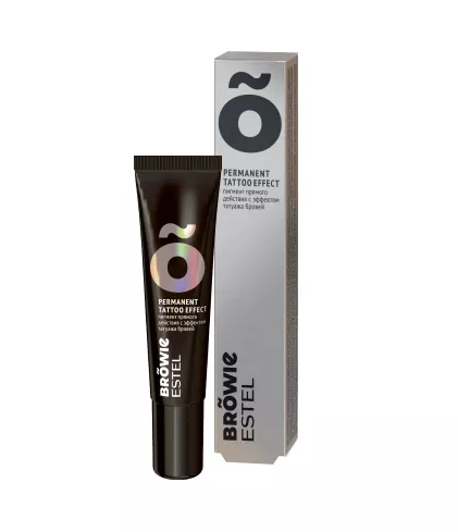 Пигмент прямого действия с эффектом татуажа бровей ESTEL BROWIE тон тёмно-коричневый