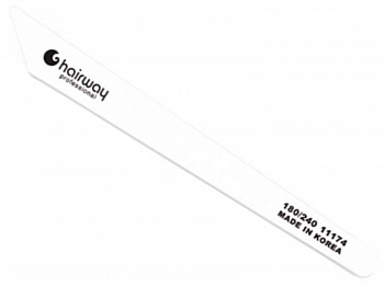 Пилка Hairway Control 180/240 белая 11174