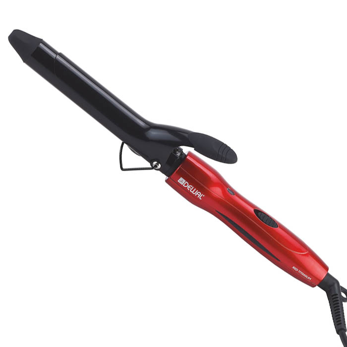 Плойка Dewal Red TitaniumT 40 W 19мм (03-2019) Плойка Dewal Red TitaniumT 40 W 19мм (03-2019)
