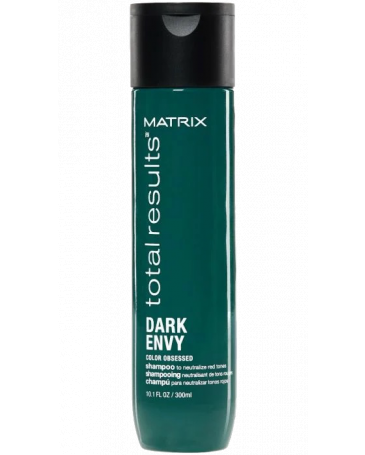 Шампунь для нейтрализации красных оттенков у брюнеток DARK ENVY 300 мл Matrix