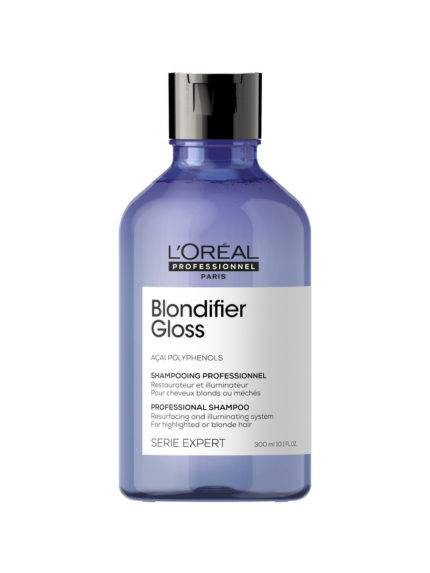 Шампунь для осветленных и мелированных волос Blondifier Gloss 300мл LOREAL
