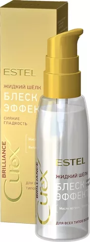 Жидкий шёлк "Блеск-эффект" для всех типов волос CUREX BRILLIANCE 100 мл