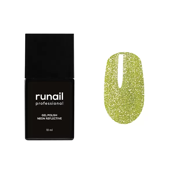 gel-lak-neon-reflective-10-ml-9055 Гель-лак неоновый светоотражающий, 10мл №9055 — изображение 1