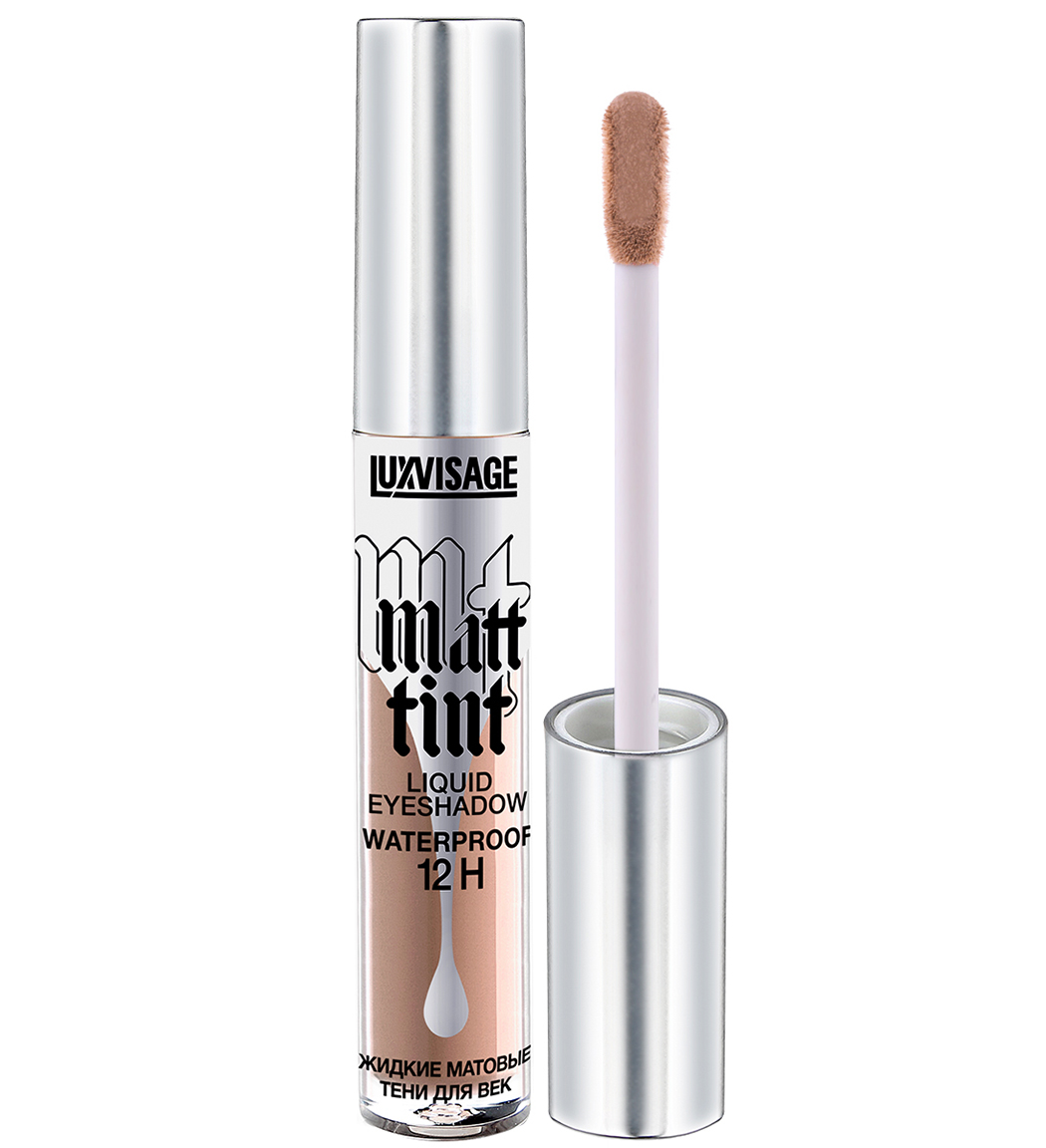 lux-visage-zhidkie-matovye-teni-matt-tint-waterpro Lux Visage Жидкие тени для век "Matt tint waterproof 12H" - тон 106 — изображение 1