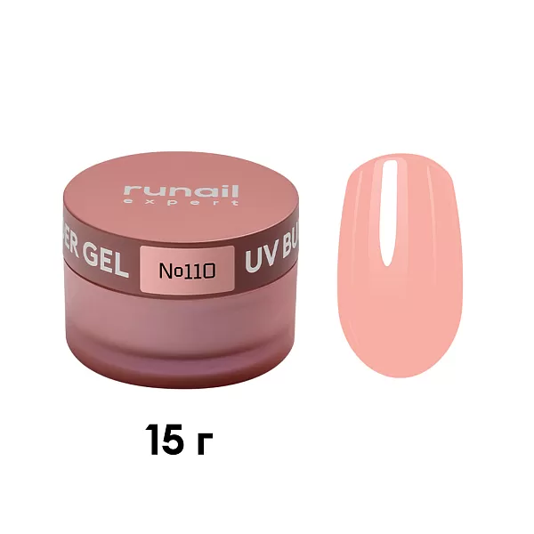 gel-modeliruyushij-uv-builder-gel-runail-expert-11.webp Гель моделирующий UV BUILDER GEL Runail Expert №110, 15г банка, 110/15 — изображение 1