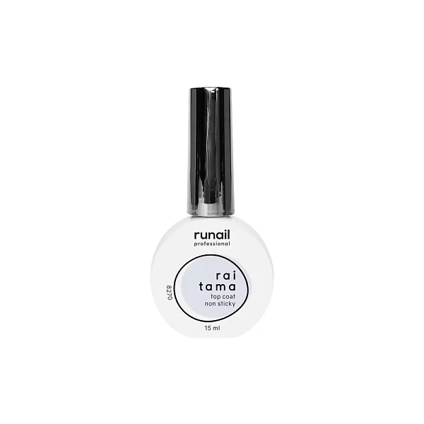 glyancevyj-top-bez-lipkogo-sloya-raitama-15-ml-827.webp Глянцевый топ без липкого слоя Raitama, 15 мл №8270 — изображение 1