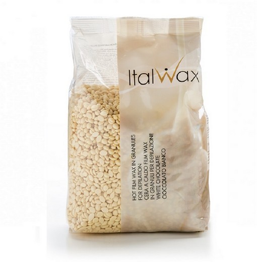 vosk-plenochnyj-italwax-belyj-shokolad.jpg Воск горячий (пленочный) ITALWAX Белый шоколад , 1000гр. гранулы — изображение 1