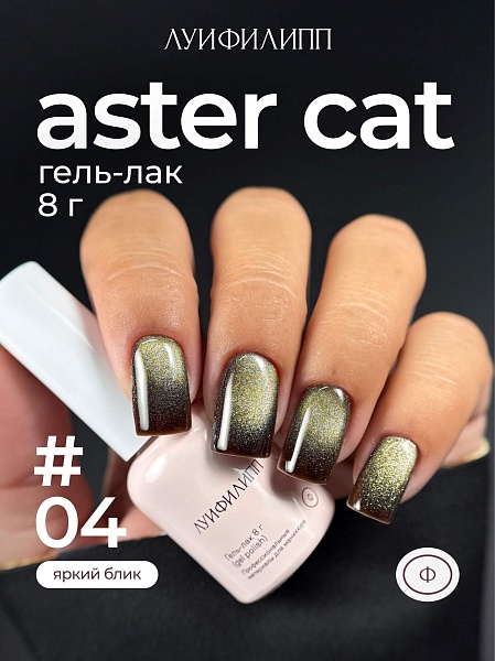 5f784f39b8ce11f1aa8600155d061c04_cd521b13b8d411f1aa8600155d061c04 Гель-лак Aster cat 04 8g Луи Филипп — изображение 1